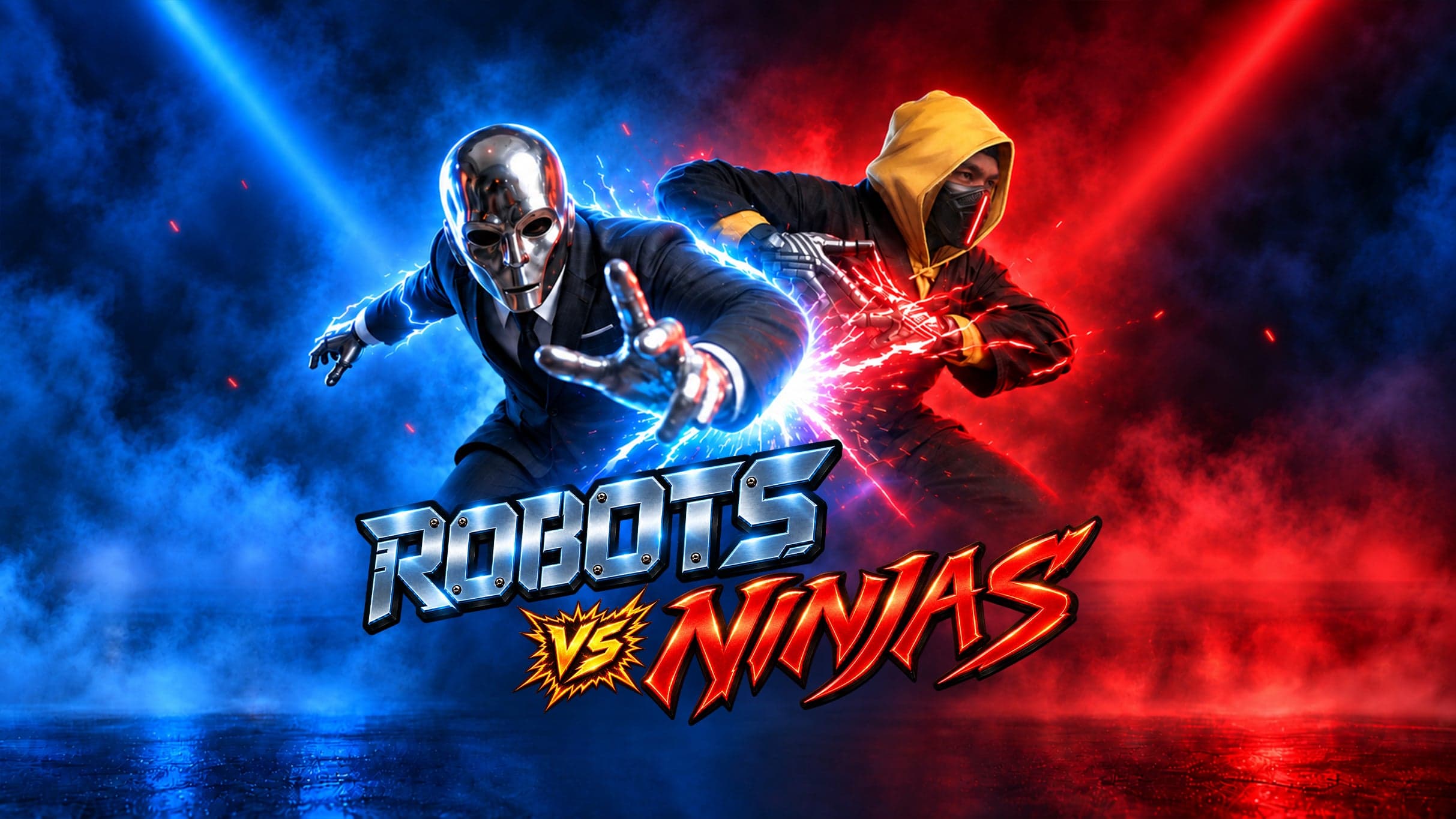 SUPER CR3W Presents: ROBOTS vs NINJAS at On the Record